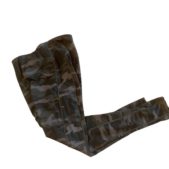 Athleta‎ Ultimate 7/8 Tight Legging Camo Black Gray Size XS - Picture 4 of 6